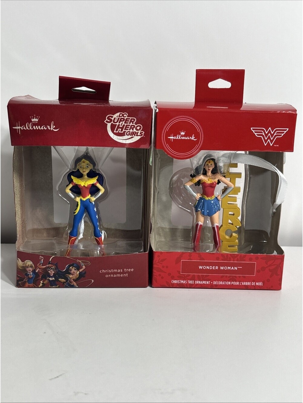 Wonder Woman  * DC Super Hero Girls And Wonder Woman WW Christmas Ornaments DC